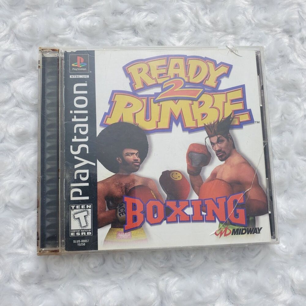 Ready 2 Rumble Boxing Midway Sony PlayStation 1 1 Video Game Standard Jewel Case